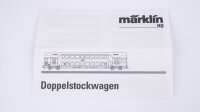 Märklin H0 43583 Doppelstock-Steuerwagen DBbzf 761 der DB AG