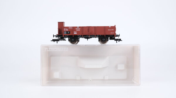 Fleischmann H0 5852 Offener Güterwagen mit Bremsehaus OnmK Hannover 48795