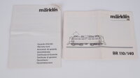 Märklin H0 E-Lok BR E40 072 DB Wechselstrom Digital (in EVP)