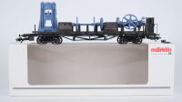 Märklin H0 2001 Flachwagen mit Ladung Schuler...
