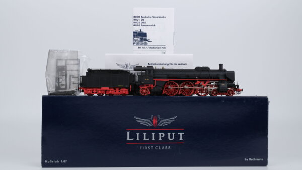 Liliput H0 L104003 Dampflok BR 18 323 DRG Gleichstrom