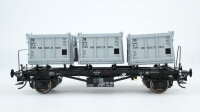 Brawa Spur 0 37163 Behältertragwagen "BTs 30...