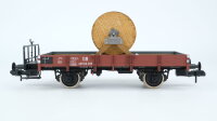 Märklin Spur 1 58283 Niederbordwagen mit Beladung "461012 X 05" DB