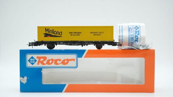 Roco H0 46110 Containerwagen "Miniland"