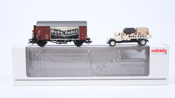 Märklin H0 48111 Museumswagen 2011 GEBR. BADER Gms 30 der DB