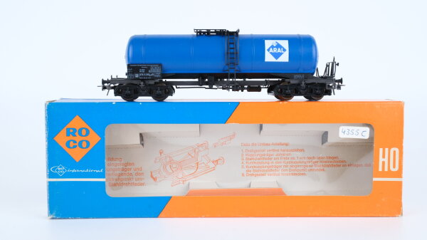 Roco H0 4355 C Kesselwagen (ARAL, 076 5 255-6) DB