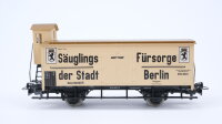 Märklin H0 4781 Kühlwagen (Säuglings-Fürsorge der Stadt Berlin) mit Bremserhaus Gk10 der KPEV
