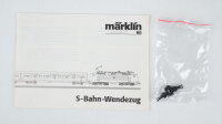 Märklin H0 26507 S-Bahn-Zug BR 143 DB Wechselstrom Digital mit Wendefunktion