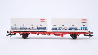 Märklin H0 94339 Behälter-Tragwagen (Containerwagen) 15 Jahre Insider  Lgns 570 der DB AG