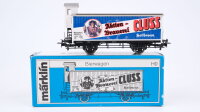 Märklin H0 4780 Bierwagen (CLUSS) mit Bremserhaus Gk...