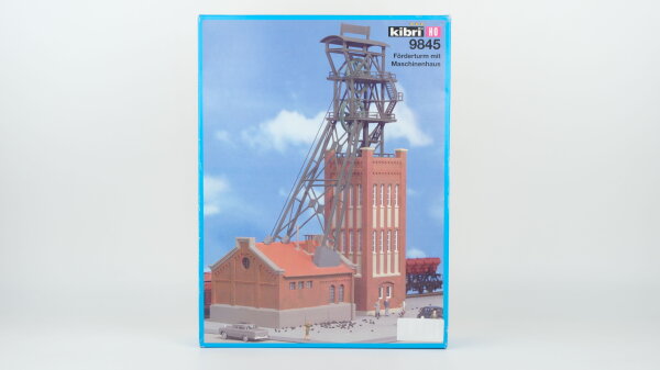 Kibri H0 9845 Förderturm mit Maschinenhaus