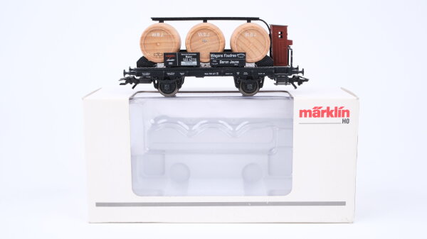 Märklin H0 46744 Weinfaßwagen mit Bremserhaus Wagen der DRG Jahreswagen 2003