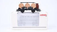 Märklin H0 46744 Weinfaßwagen mit Bremserhaus...