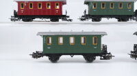 Märklin H0 Konvolut Donnerbüchsen 2. Kl. Gepäckwagen SWEG u.a.