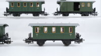 Märklin H0 Konvolut Donnerbüchsen 2. Kl. Gepäckwagen SWEG u.a.