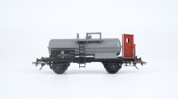 EHLCKE H0 393/22 2 achsiger Kesselwagen mit Bremserhaus DR