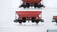 Märklin H0 Konvolut Selbstentladewagen Kesselwagen Niederbordwagen Güterzugbegleitwagen DB
