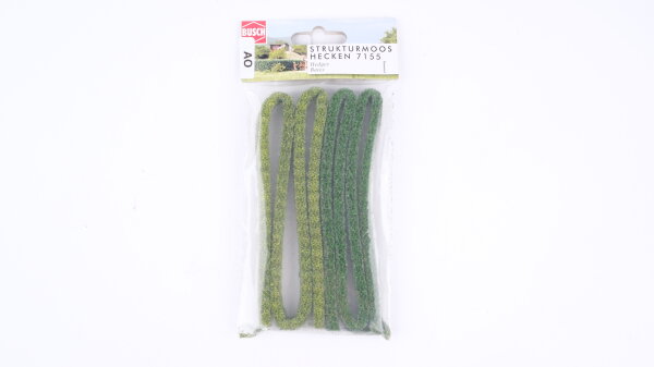Busch 7155 Strukturmoos Hecken (100 cm lang)