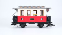 LGB G 3011 Personenwagen rot/beige 3Kl.