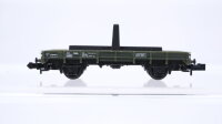 Minitrix N Konvolut Kranwagen mit Kranschutzwagen Hochbordwagen DB u.a.