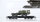 Liliput H0 Konvolut Flachwagen mit Panzer Militärfahrzeugen Bundeswehr DB