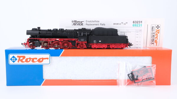 Roco H0 63231 Dampflok BR 35 1081-5 DR Gleichstrom