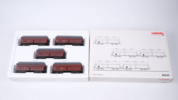 Märklin H0 46245 Wagen-Set "Kokstransport" Fad-50 (00tz) der DB