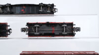 Märklin H0 Konvolut Niederbordwagen teilbeladen Selbsttentladewagen Klappdachwagen Hochbordwagen mit Kohle DB