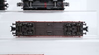 Märklin H0 Konvolut Niederbordwagen teilbeladen Selbsttentladewagen Klappdachwagen Hochbordwagen mit Kohle DB