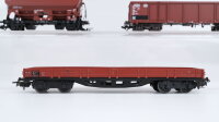 Märklin H0 Konvolut Niederbordwagen teilbeladen Selbsttentladewagen Klappdachwagen Hochbordwagen mit Kohle DB