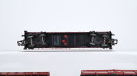 Märklin H0 Konvolut Niederbordwagen teilbeladen Selbsttentladewagen Klappdachwagen Hochbordwagen mit Kohle DB