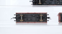 Roco H0 Konvolut Hochbordwagen beladen gedeckter Güterwagen DB