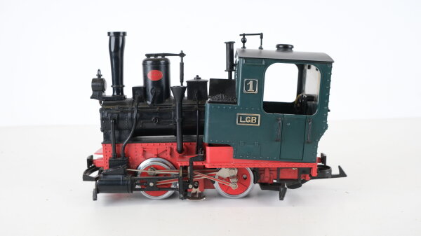 LGB G 2010D Dampflok 1 schwarz (ruckelt stark)