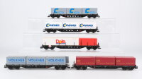 Piko H0 Konvolut Containertragwagen beladen " Conrad...