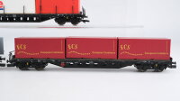 Piko H0 Konvolut Containertragwagen beladen " Conrad Völkner Dole ECS" DB u.a. (Abbruch)