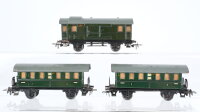 Märklin H0 Konvolut Donnerbüchsen 3. Kl.  327...