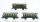 Märklin H0 Konvolut Donnerbüchsen 3. Kl.  327 Gepäckwagen 328