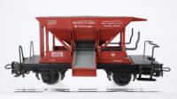 Märklin H0 Konvolut Niederbordwagen teilbeladen Talbot-Trichterwagen DB
