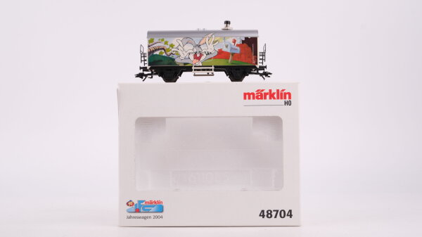 Märklin H0 48704 Kühlwagen Bugs Bunny Ichqrs 1.FC märklin Jahreswagen 2004