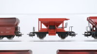 Märklin H0 Konvolut Selbstentladewagen Trichterwagen DB u.a.