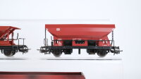 Märklin H0 Konvolut Selbstentladewagen Trichterwagen DB u.a.