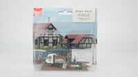 Busch H0 7726 Mini-Welt Marktstand Spargelverkauf