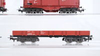 Märklin H0 Konvolut Klappdachwagen Teleskophaubenwagen Niederbordwagen gedeckter Güterwagen DB