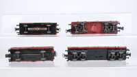 Märklin H0 Konvolut Klappdachwagen Teleskophaubenwagen Niederbordwagen gedeckter Güterwagen DB