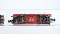 Märklin H0 Konvolut Klappdachwagen Teleskophaubenwagen Niederbordwagen gedeckter Güterwagen DB