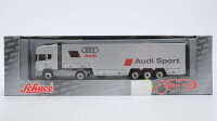 Schuco H0 24208 Scania Topline Koffersattelzug "Audi...