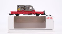 Märklin H0 48611 Niederbordwagen mit Hymer Wohnmobil "Looney Tunes" (Jahreswagen 2011)