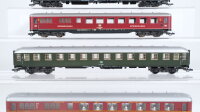 Liliput H0 Konvolut Abteilwagen 2. Kl. Speisewagen "Mitropa" DB u.a.