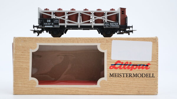 Liliput H0 207 00 Säurefasswagen mit Bremserhaus DB