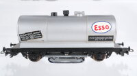 Unbekannt H0 Konvolut Schienenreinigungswagen "Esso Shell" Kühlwagen "Coca Cola" Behältertragwagen "Von Haus zu Haus" ÖBB